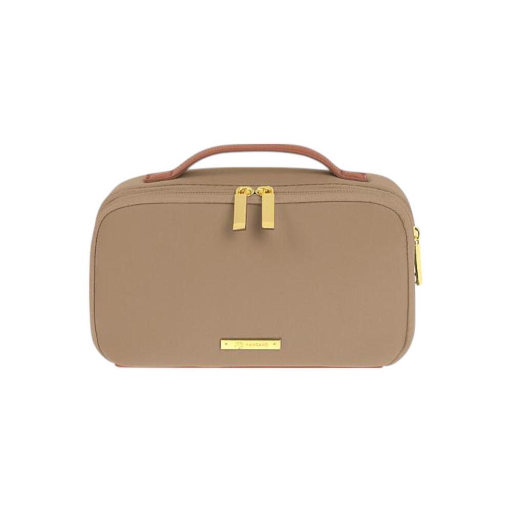 Joy CleanBoss World Traveler Accordion Style Toiletry Bag Stone Taupe
